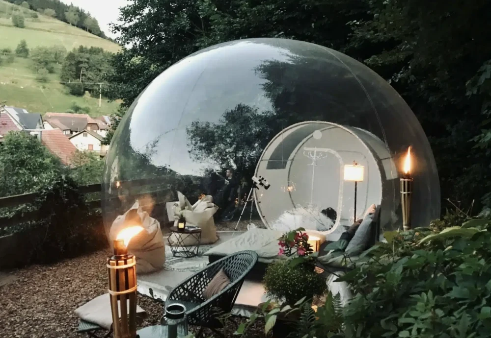 inflatable bubble tent